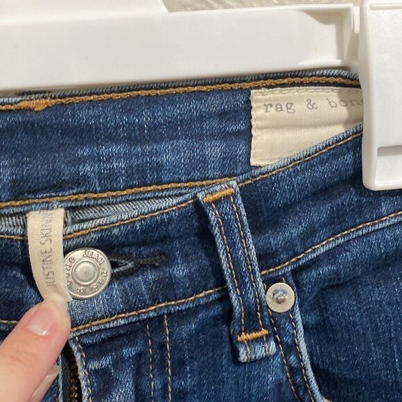 RAG & BONE Harrow Justine Skinny Jeans Color Size 27 - Picture 2 of 7